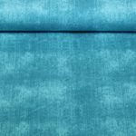 Jersey - Jeansoptik Türkis