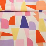 Viscose durable EcoVero - Nerida Hansen Shape Shifter Ecru Rose