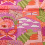 Baumwoll-Popeline - Nerida Hansen Digitaldruck Creatures Pink