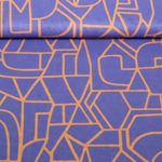 Baumwoll-Voile - Nerida Hansen Digitaldruck Town Blau