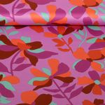 Satin de coton - Nerida Hansen Impression digitale Cloverdale Lavande