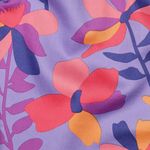 Katoen satijn - Nerida Hansen digitale print blauw