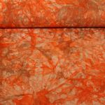 Viskoseleinen - Batik Orange