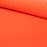 Kunstleder Plissee - orange - Meterware Kunstleder Plissee - orange - Meterware