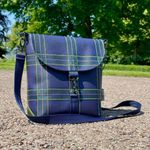 Simili synthétique Tartan-4