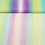 Softtüll - Regenbogenstreifen mit Glitzer Multicolor