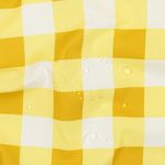 Coton enduit – carreaux jaunes