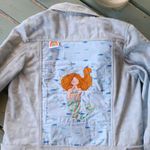 Hosenjeans - Jacquard Leo Hellblau-1