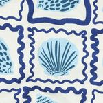 Lona de algodón – Conchas Ecru