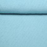 Jersey tricoté éponge - Extra-large Uni Bleu