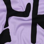 Viscosa - Stretch Geométrico Morado