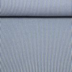 Seersucker Jersey - Rayé Bleu Blanc