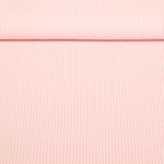 Seersucker Jersey - Rayé Rose Blanc