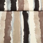 Kleider und Blusenstoff - Streifen Aquarell Sand