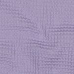 Waffelpique - lilas uni