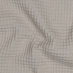 Waffelpique - Beige uni