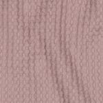 Blød vaffelpiqué - mørk rosa
