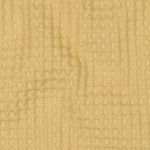 Blød vaffelpiqué - solgul