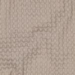Blød vaffelpiqué – mørk beige