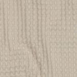 Blød vaffelpiqué - Lys beige