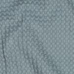 Blød waffle pique - denimblå