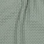 Blød vaffelpique - Mørk mint