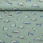 Bio Jersey - Dinos Salbeigrün