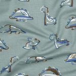 Biologisch Jersey - Dino's Saliegroen