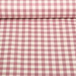 Baumwoll-Flanell - Karo Ecru Mauve