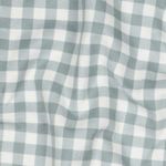 Flanelle coton - carreaux Ecru vert sauge