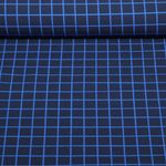 Organic Canvas - Hamburger Liebe Digitaltryck skalbaggar och insekter rutnät marin