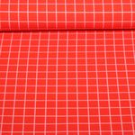 Bio Canvas - Hamburger Liebe Digitaldruck Beetles & Bugs Grids Rot