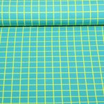 Bio Canvas - Hamburger Liebe Digitaldruck Beetles & Bugs Grids Petrol