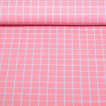 Bio Canvas - Hamburger Liebe Digitaldruck Beetles & Bugs Grids Rosa