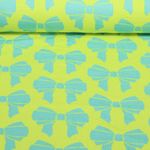 Ekologisk tröja - Hamburger Liebe Doubleface Jacquard Beetles & Bugs - BOW Kiwi