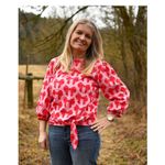 Bio Sweat - Hamburger Liebe Doubleface Jacquard Beetles & Bugs - BOW Rot-1