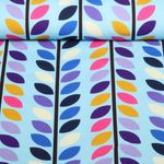 Organic Canvas - Hamburger Liebe Digitaalinen tuloste Beetles & Bugs Sininen