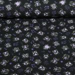 Bio Musselin Glatt - Hamburger Liebe Digitaldruck Beetles & Bugs Tickle Schwarz