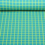 Bio Sommersweat - Hamburger Liebe Digitaldruck Beetles & Bugs Grids Petrol