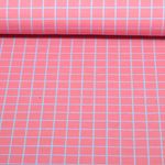 Bio Sommersweat - Hamburger Liebe Digitaldruck Beetles & Bugs Grids Rosa