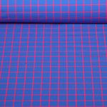 Bio Sommersweat - Hamburger Liebe Digitaldruck Beetles & Bugs Grids Blau