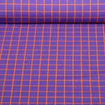 Bio Sommersweat - Hamburger Liebe Digitaldruck Beetles & Bugs Grids Lila