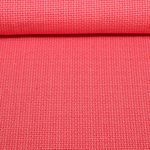 Ekologisk Jacquard Jersey - Beetles & Bugs Jacquard Mini Bow Stickad Röd