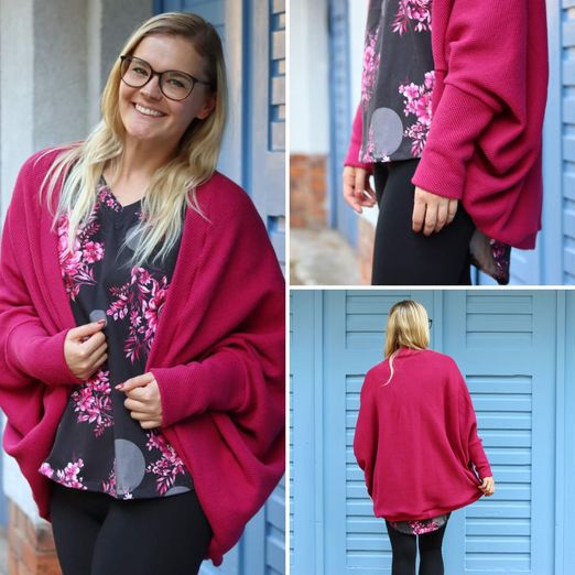 Oversize Cardigan - Smaxx - Schnittmuster eBook