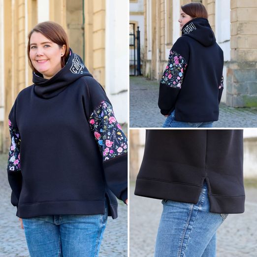 Hoodie Oversize - Hudie - Schnittmuster eBook