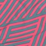 Tecido para vestidos e blusas - Geométrico stretch rosa