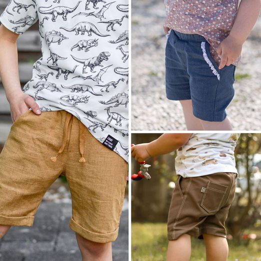 Kurze Hose - Checker Shorts - Schnittmuster eBook