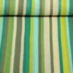 Jersey tricoté - Rayures Vert kiwi