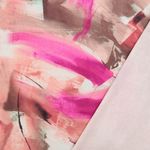 Viskoosijersey - digipainettu värimaalaus vaaleanpunainen