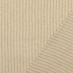 Viscose linnen - Slub strepen zand